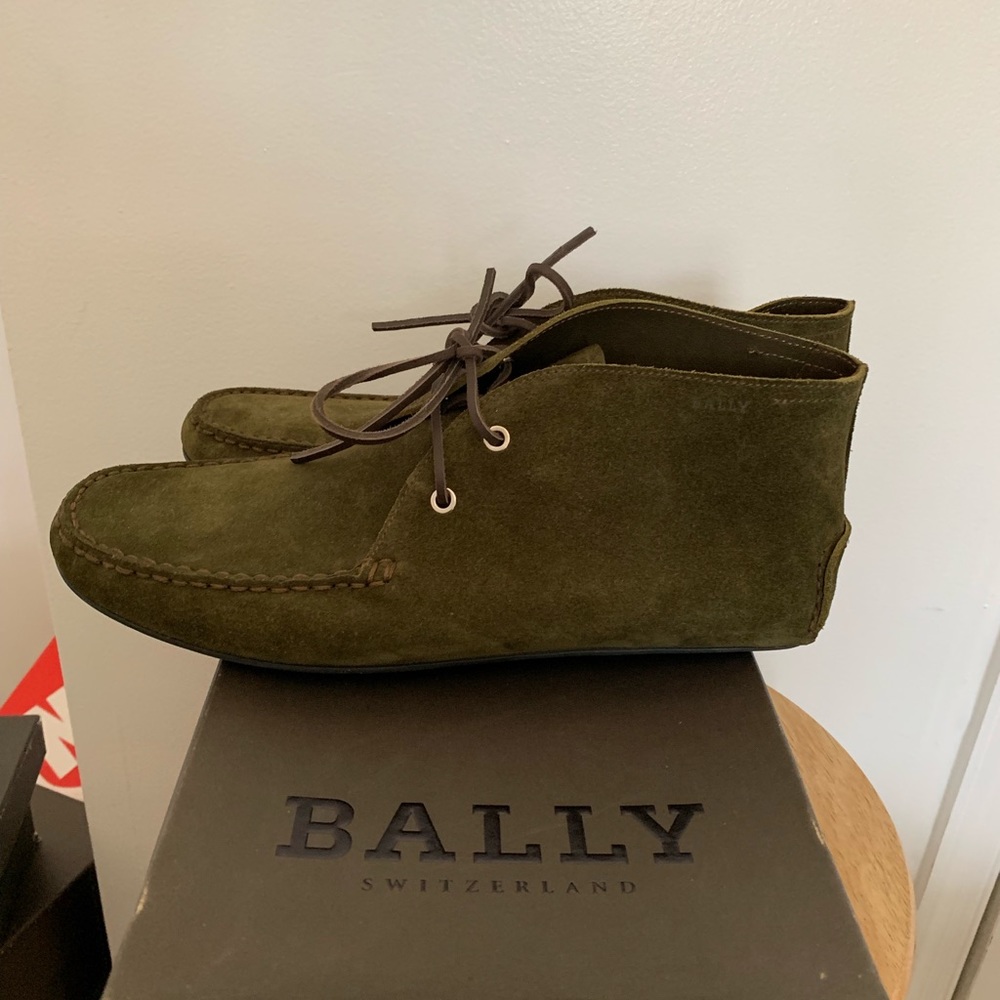 Bally Green suede shoes - Picture 3 of 4